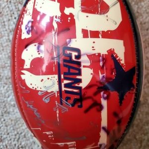 Giants signed football from 2002 training camp